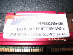 PDP Systems Patriot PC3200 XBL Memory